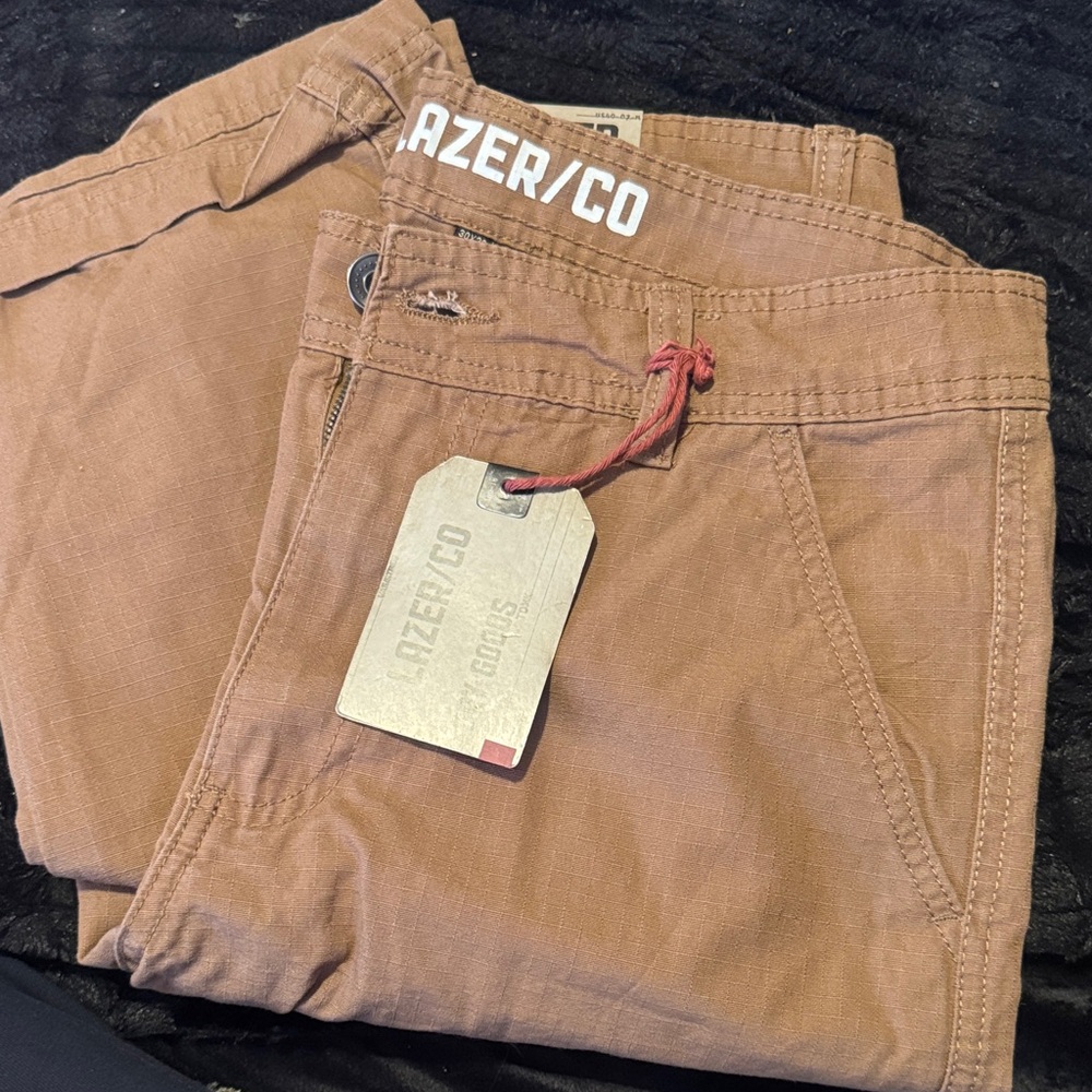 NWT!!Lazer Co. Cargo Work Pants